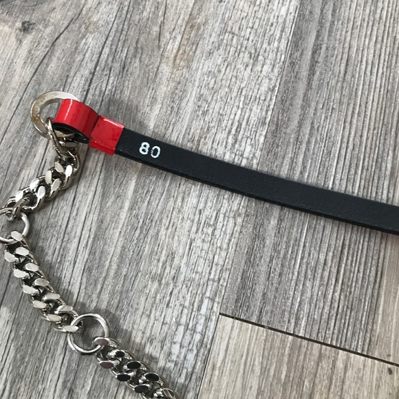 Vintage Y2K Christian Dior Mousqueton Belt | Red Patent Leather | Pristine main image 9